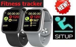 jorugo S1348 (D20) MAX ACTIVITY TRACKER STEP COUNT SMART WATCH BLACK ...