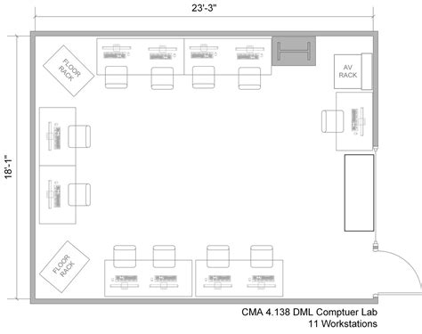 Computer Lab Floor Plan Design 的图像结果