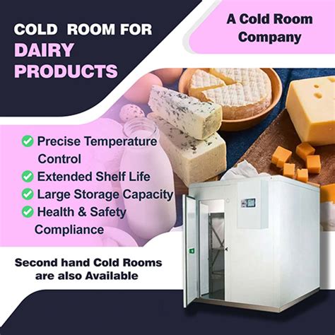 Affordable Cold Room For Dairy Products - Three Phase, Customized Size