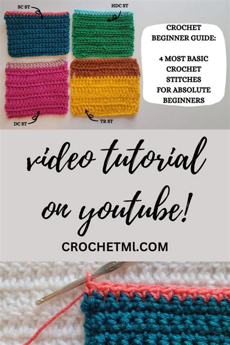 Image result for Crochet Stitches Tutorial