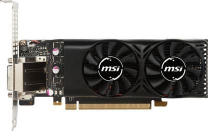 MSI GeForce GTX 1050 Ti 4GT LP I 128 bit I PCI Express x16 3.0 GDDR5 4 ...