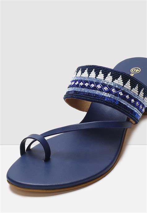 Buy MAX Women Embellished Block Heel Sandals Online at just Rs. 1049.0 ...