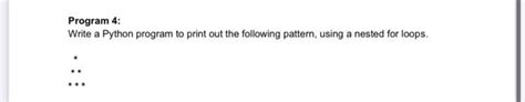 Image result for Write a Program to Print Pattern in Python