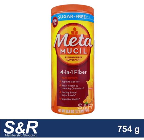 Metamucil Psyllium Fiber Supplement 4-in-1 Fiber 754g | Lazada PH