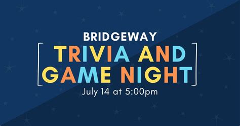 Bridgeway Trivia and Game Night, 405 N. Jackson St., Starkville, MS ...