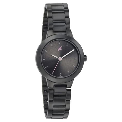 Buy Online Fastrack Pulse Quartz Analog Black Dial Stainless Steel ...