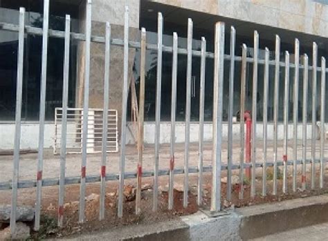 Boundary Wall Railing - Ms Boundary Wall Railing Service Provider from ...