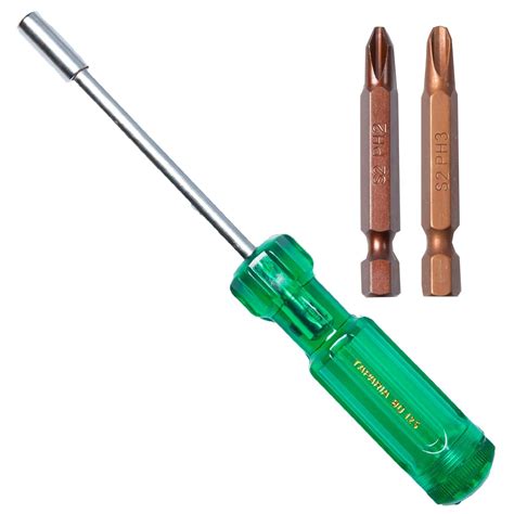 Taparia Make, Bit Holder Screwdriver with 50mm Single Side Bits of 1/4 ...