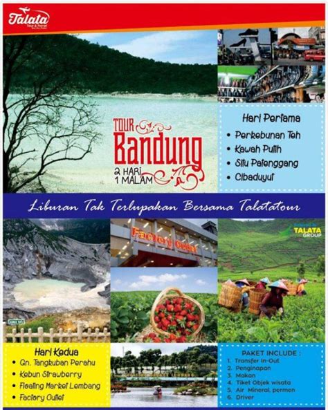 paket wisata bandung untuk 2 orang