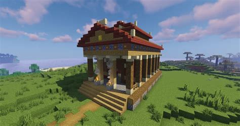 Image result for Greek Temple Minecraft Tutorial
