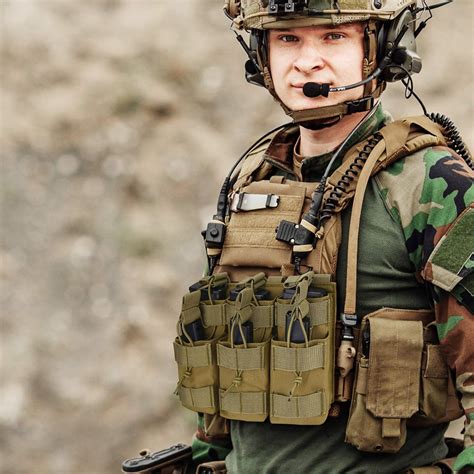 Buy Kosse Open-Top Triple Stacker Mag Pouch, Tactical Magazine Pouch ...