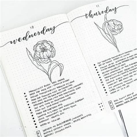 Image result for Bullet Journal Daily Log Layout