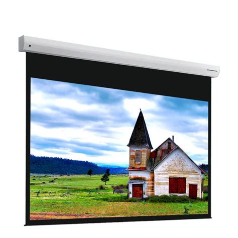 Liberty Grandview 82" (16:10) Fancy / Legacy Motorized Tubular Screen ...