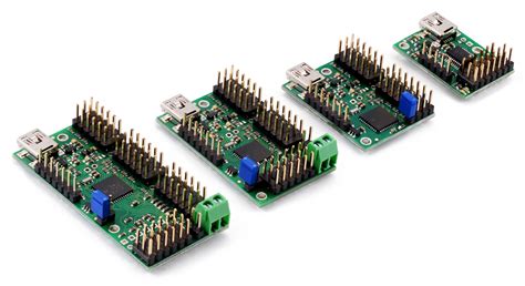 Mini Maestro 18-Channel USB Servo Controller (Partial Kit) at MG Super ...