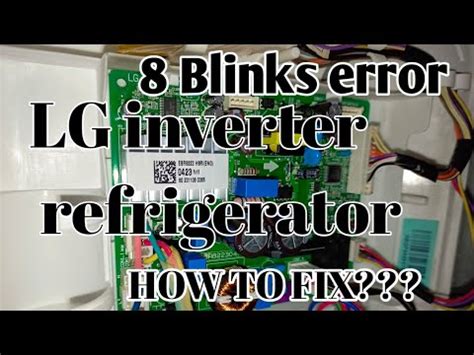 LG Inverter Refrigerator Error Code 的图像结果