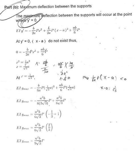 Image result for Solving Deflection On Sign Post Beam