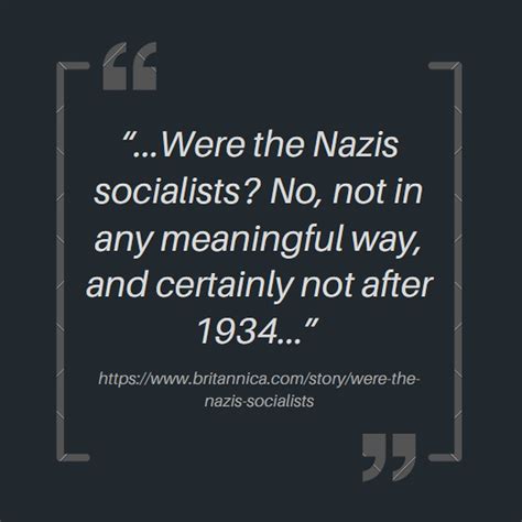 National Socialism: Were the Nazis Socialists?