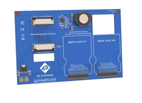 gen4-MOTG-AC4 4D Systems | 4D Systems Gen4-MOTG-AC4 | 210-8010 | RS