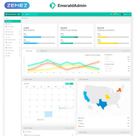 Image result for Admin Dashboard Examples