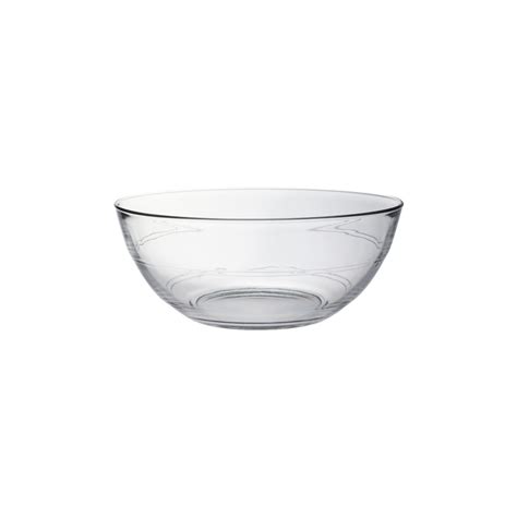 Duralex® Gigogne Clear Glass Bowls (Set of 1) - 3.55tr, Tempered Glass ...