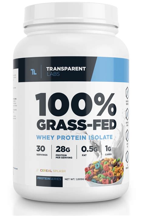 Transparent Labs 100% Grass-Fed Whey Isolate | Barbell Reviews
