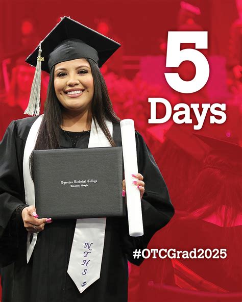 Ogeechee Technical College | 🎓 5 Days to Graduation!⁠ ⁠ The final ...