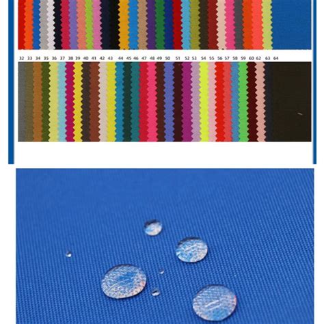 600D PU Coated Waterproof Polyester Oxford fabric for Tent Bags and ...