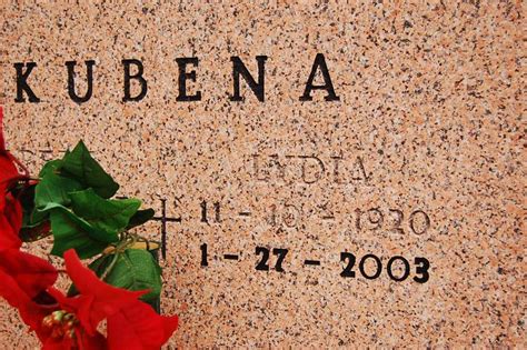 Lydia Ann Fojtik Kubena (1920-2003) - Find a Grave Memorial