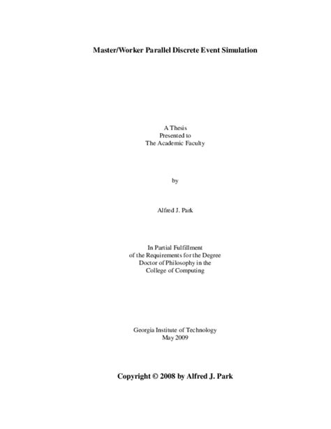 Image result for Parallel Discrete Event Simulation