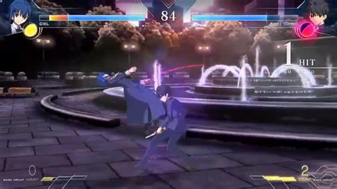 Melty Blood: Type Lumina "Shiki Tohno" Gameplay Video