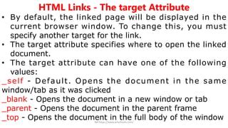 Image result for External Hyperlink HTML