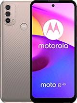 Motorola Moto E40 - Scheda Tecnica