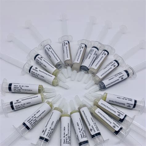 ซีรีส์ SinoDiam Diamond Compound Paste: ผลิตภัณฑ์ขัดและเจียรประสิทธิภาพ ...