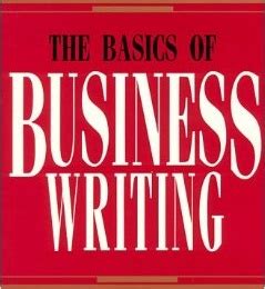 Image result for Business Writing Basics