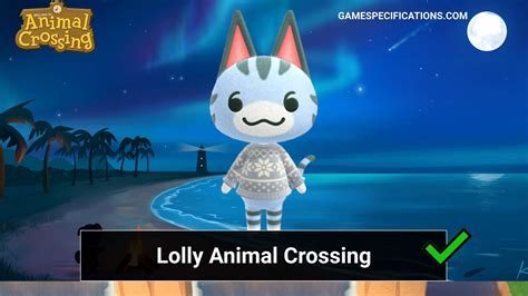 Lolly Animal Crossing Complete Character Guide - Game Specifications