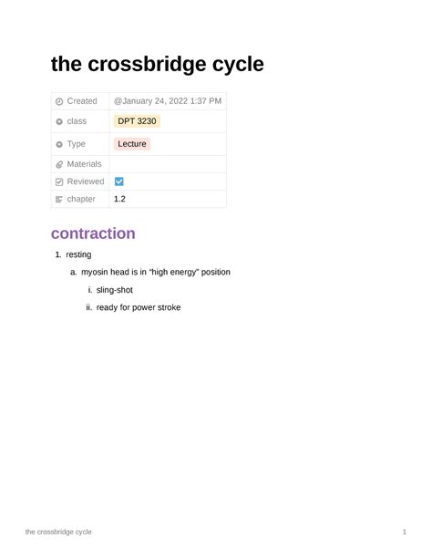 Image result for Crossbridge Cycle Animation