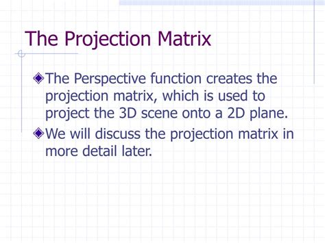 Image result for Perspective Projection View Frustum