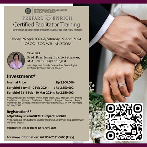 Prepare/Enrich Certified Facilitator Training 2024 - Universitas ...