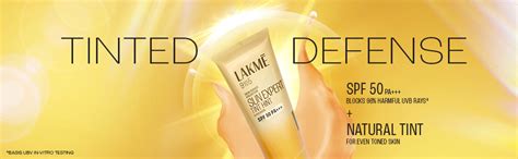 Lakme Sun Expert Tinted Sunscreen SPF 50 PA +++ | Broad spectrum UVA/B ...