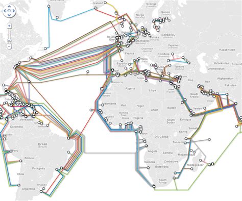 Internet Backbone Map 的图像结果