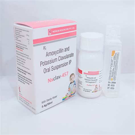 NXCLAV-457 Dry Syrup Novalab Healthcare Pvt. Ltd.