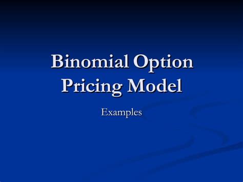 Image result for Binomial options pricing model Formula
