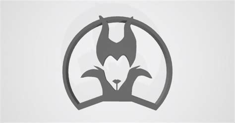 Buy Maleficent Mickey Ears 3D STL File 3D Printable Mickey Ears ...