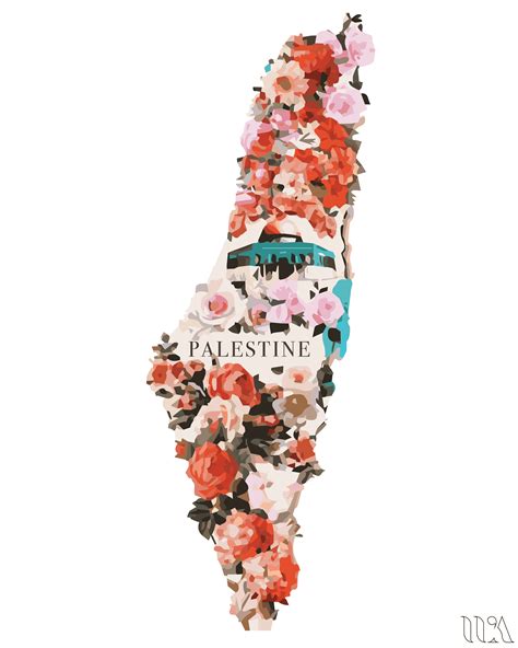 Palestine Map - Palestine Series :: Behance