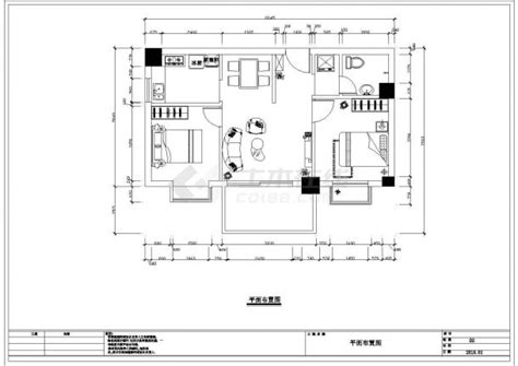 家装室内户型图cad图纸设计_CAD图库 -建库图纸