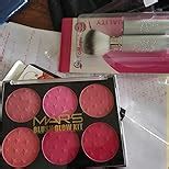 Buy Adbeni Combo Kit Bundle With 6 shade Blusher+Wooden application ...