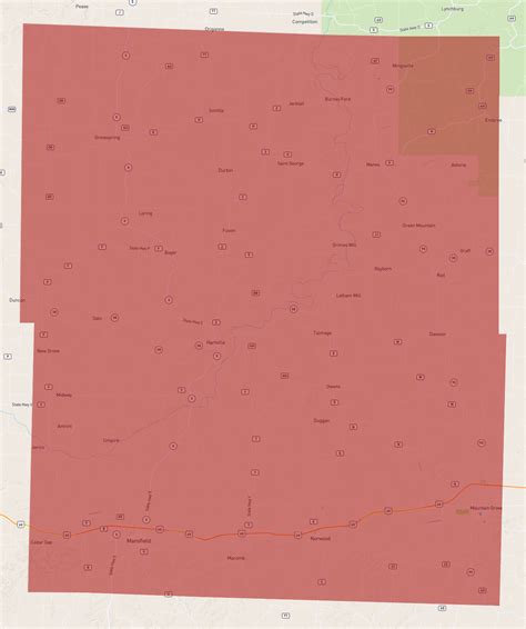 Missouri Wright County - AtlasBig.com