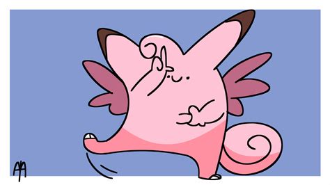 Clefable by Atastic on Newgrounds