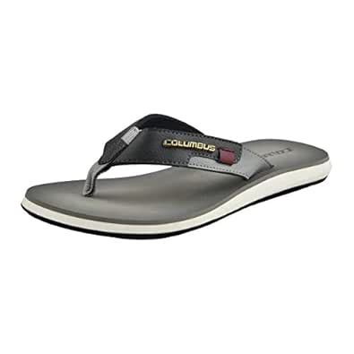 Buy Columbus Polo Grey Flip-Flops for Men at Amazon.in