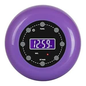 HANNLOMAX HX-159CR Portable Shower Bluetooth Speaker with Clock Radio ...